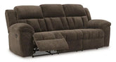 Frohn Chocolate Reclining Sofa 3740788 - Darseys Furniture & Mattress